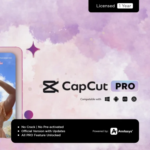 CapCut PRO - All Device (Official Licensed)